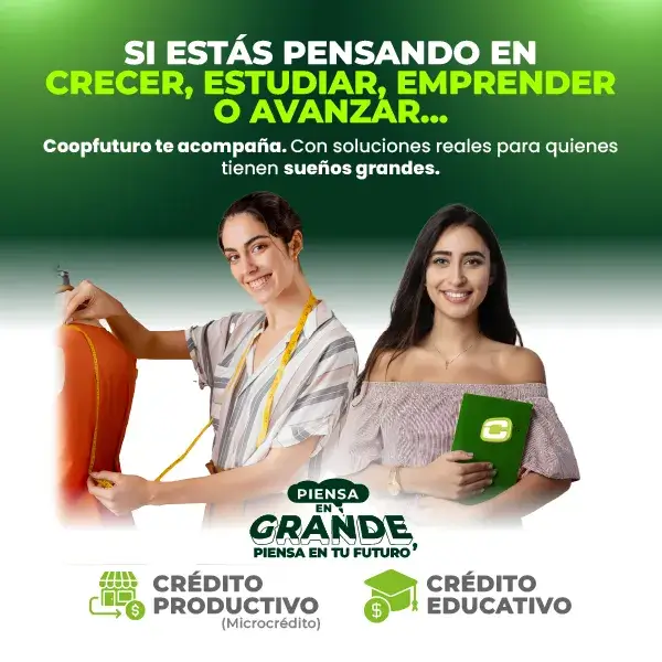 asesoría para crédito productivo con Coopfuturo.